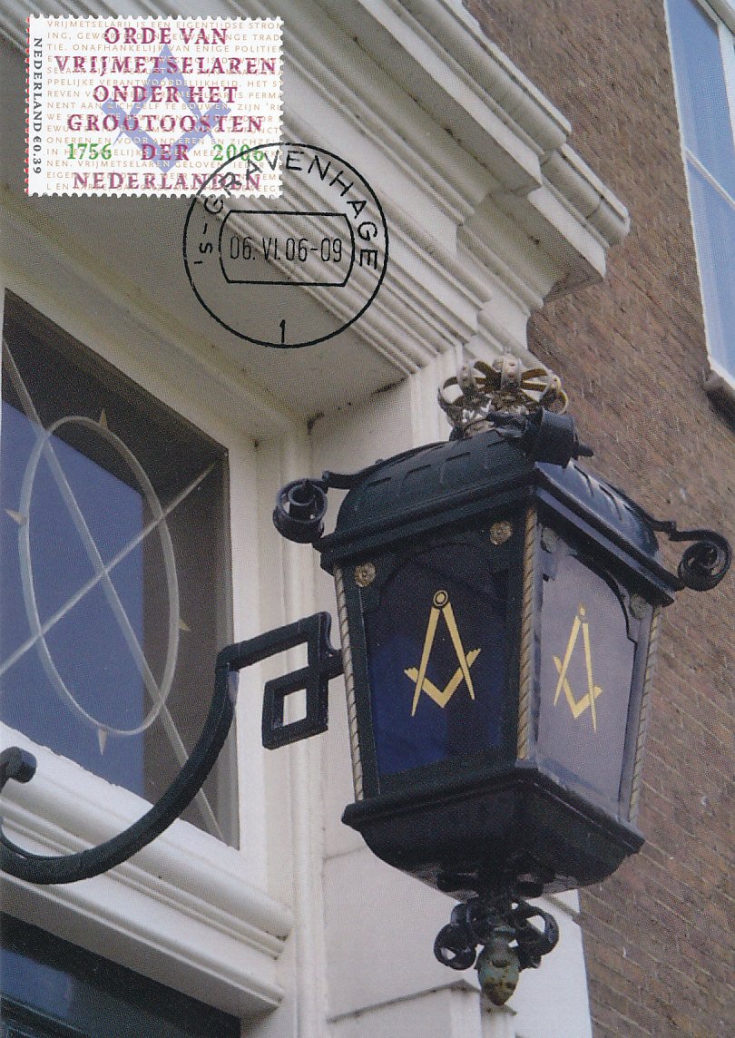 Maximumkaart Vrijmetselarij 2006